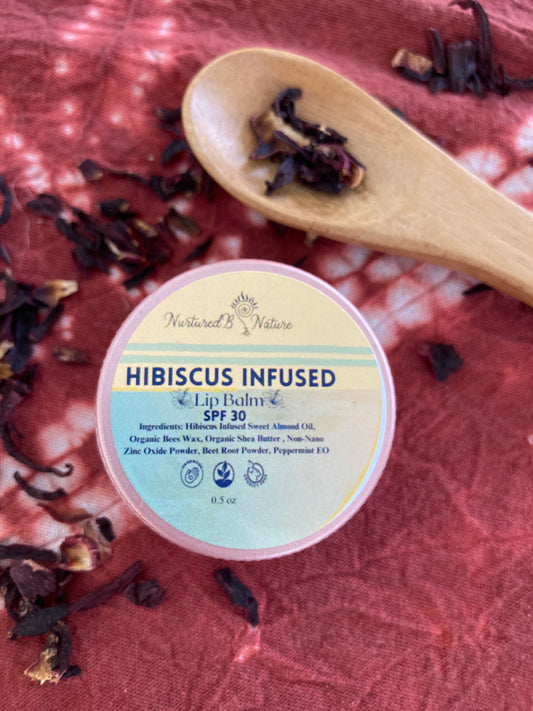 Hibiscus Infused Lip Balm